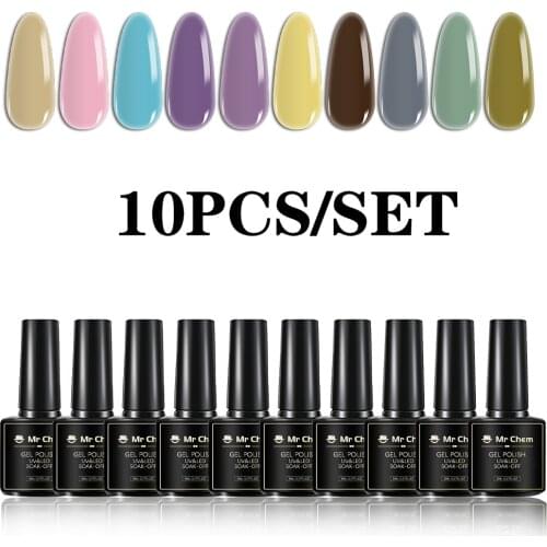 Mr Chem Nail Polish Manicure Varnish Soak Off 54W UV LED Nail Lamp UV Gel Dryer Nails 30s/60s/90s Auto Sensor Manicure Tools