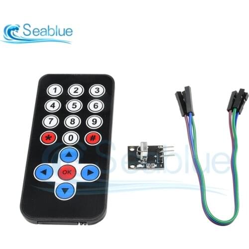 1Set Infrared IR Wireless Remote Control Module Kits DIY Kit HX1838 For Arduino Raspberry Pi