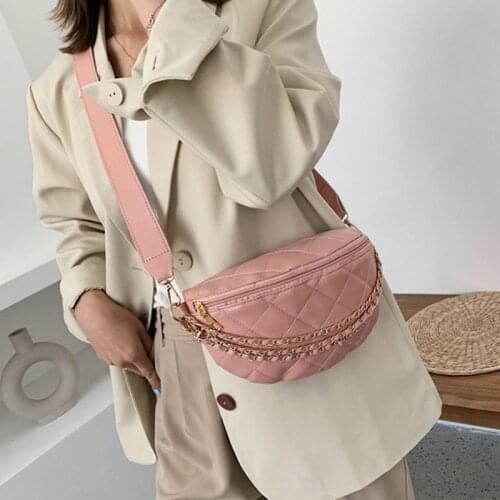 Chuwanglin Leather Crossbody Bag For Women Mini Fashion Messenger Bag Retro Evening Handbag Chain Shoulder Bags Female Y501504