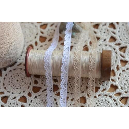 1/meter doll dress lace white flesh-colored lace width of 1 cm