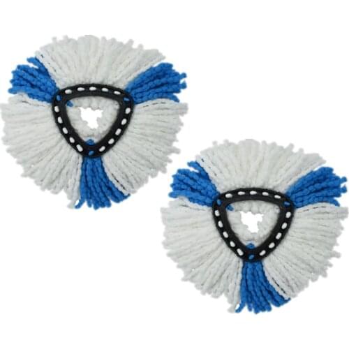 Fine Fiber Mop Head Soft Triangle Mop Head for Easywring Accessories