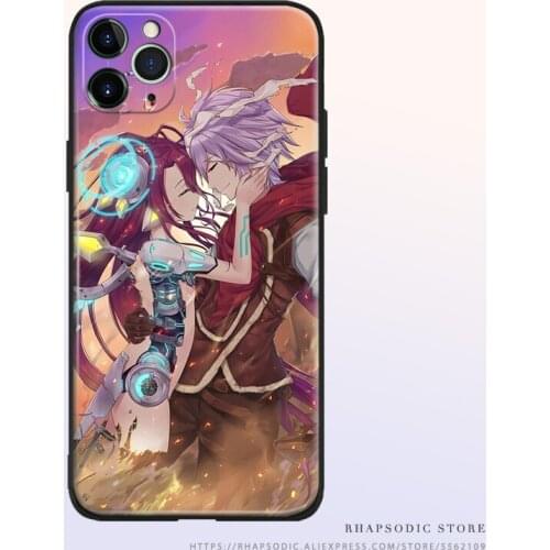 No Game No Life Zero Shuvi and Riku Soft Silicone Phone Case Cover Shell For IPhone SE 6 6s 7 8 Plus X XR XS 11 12 Mini Pro Max