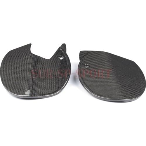 Driver Seat Side Frame Cover Fairing For Ducati Scrambler Cafe Racer 2017 2018 Carbon Fiber
