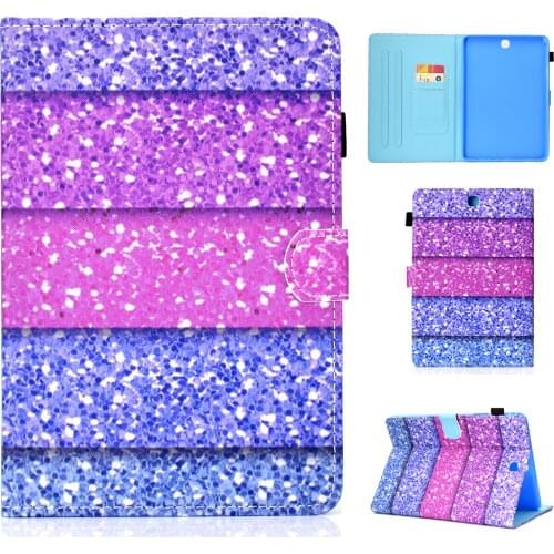 Tablet PU Leather Stand Funda For Samsung Galaxy Tab A 9.7 SM-T550 SM-T555 9.7" Case for Samsung Tab A 9 7 Cover T550 T555 + Pen