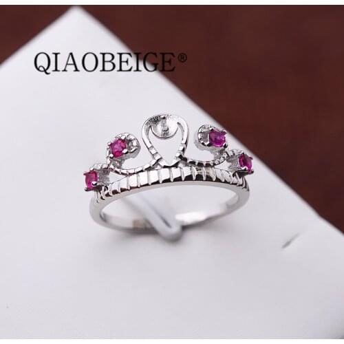 Кольца с кристаллами QIAOBEIGE China At AliExpress