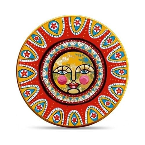 Majida Service Plate 6 Pieces 25 Cm Sun