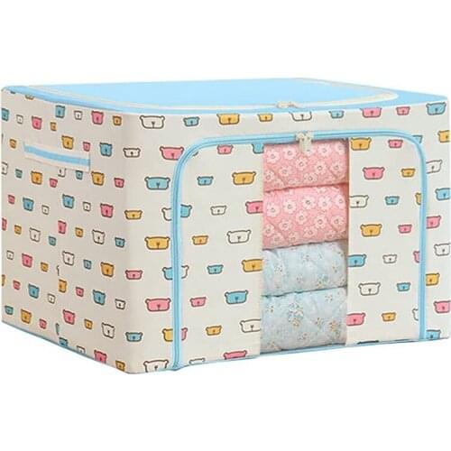 Clothes Storage Bag 100 Liters Large-Capacity Storage Bag With Reinforced Handle Thick Fabric For Cover