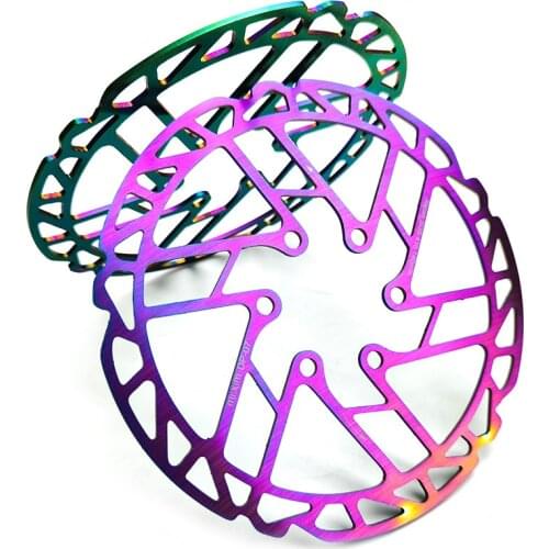 Super-light 140mm MTB Road Bike Brake Rotors 140mm Bicycle Brake Six Nail Disc Cycling Pads Bicycle Parts