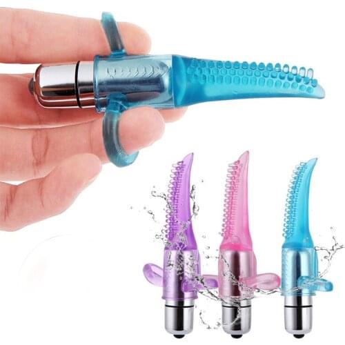 Womens tongue vibrator G-spot clitoris honey bean stimulation blowjob licking vibrating egg flirting vibrating finger sex toys