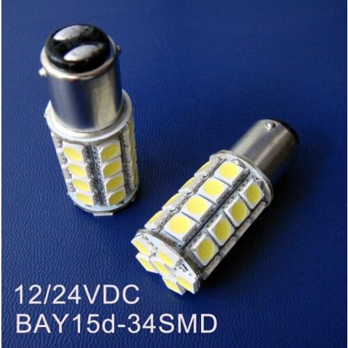 High quality 12V/24VDC 6W BAY15d BAZ15d PY21/5W P21/5W 1157 Truck Led Stoplight,Freight Car Led Bulbs free shipping 50pcs/lot