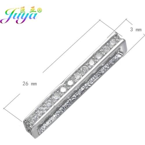 Handmade Beaded Jewelry Components Beadwork Jewelry Spacer Bars Accessories Fit Natural Stone Pearl Bracelet Necklace DIY Making