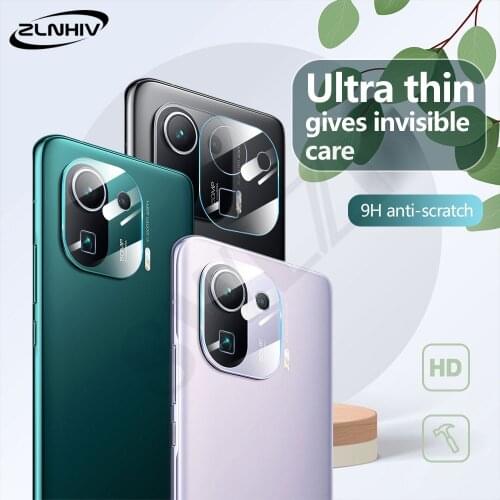 ZLNHIV Camera Lens for Xiaomi Mi 11 Pro 11i 11X 10 Ultra 10S 10T 9T SE 8 Lite Tempered Glass Camera protector screen protector
