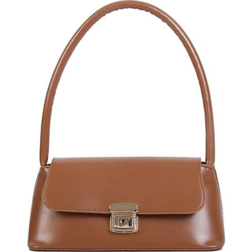 Women Shoulder Bag PU Leather Vintage Solid Color for Mobile Phone Keys Party Best Sale-WT