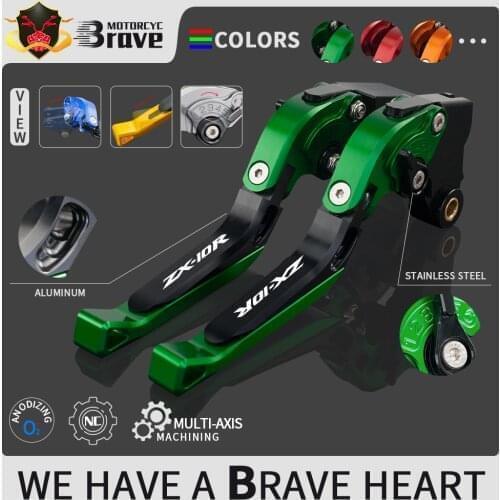 ZX 10R CNC Motorcycle Adjustable Brake Clutch Levers For Kawasaki ZX10R 2006 2007 2008 2009 2010 2011 2012 2013 2014 2015 ZX-10R