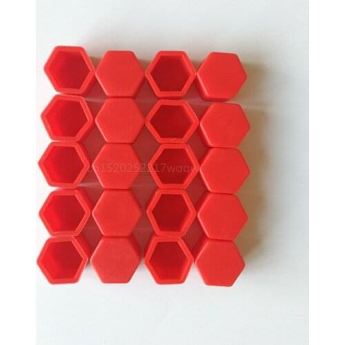 20Pcs Silicone Car Wheel Hub Screw Cover Nut Caps for Volkswagen VW Jetta MK5 MK6 Polo Scirocco Lavida Eos Bora