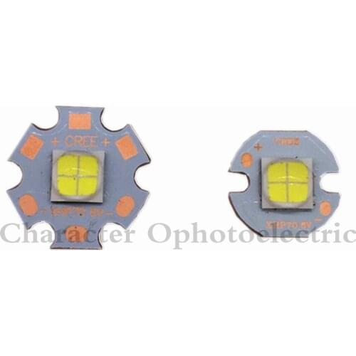 CREE XHP70 6500K Cool White 5000K Neutral White 3000K Warm White LED Emitter Didoes 6V 12V with 16mm 20mm Aluminum Cooper PCB