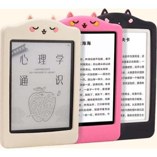 Soft Silicone Case for Kindle Paperwhite 4 Youth Edition 6" E-Book Reader Case for MiReader Protective Sleeve Cover
