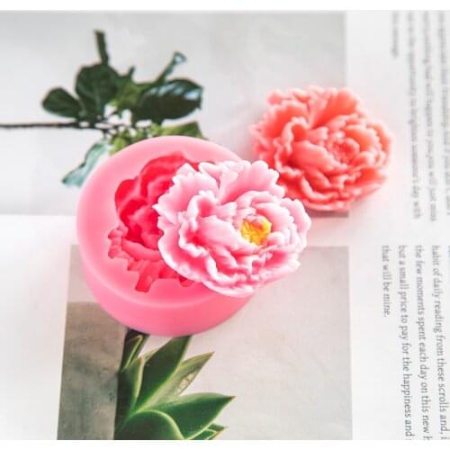 Cherry blossoms Shape Silicone Mold for Soap Making DIY Handmade Soap Mold Aromatherapy plaster mold