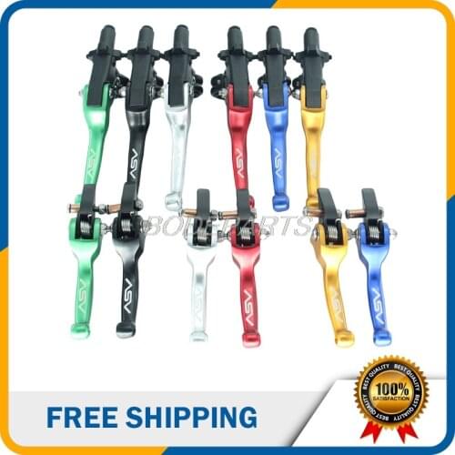 Universal Adjustable ASV Second Generation CNC Motorcycle Brake Clutch Levers For Most Motorcycles And ATV Free Shipping