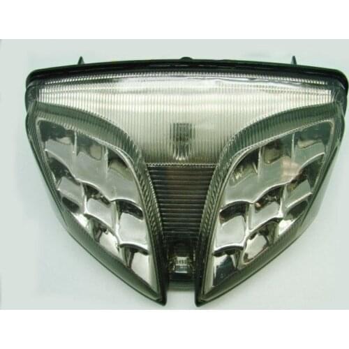 SMOKE INTEGRATED LED TAIL LIGHT W/TURN SIGNAL FOR 2008 2009 2010 GSXR 600 750