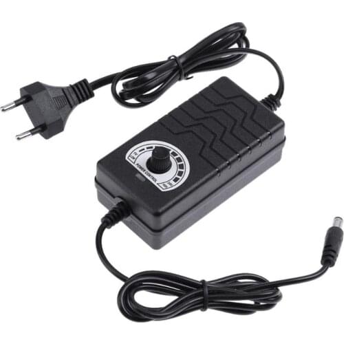 3-24V 2A Output Voltage Adjustable AC to DC Adapter Motor Speed Controller Power Supply Adapter for Electric Motor Drill