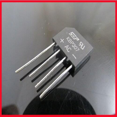 Rectifier bridge stack KBP307 3A /700V rectifier stack flat bridge brand new 1 start
