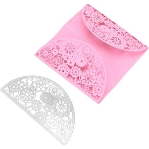 YLCD1558 Lace Metal Cutting Dies For Scrapbooking Stencils DIY Album Cards Decoration Embossing Folder Die Cuts Template Tools