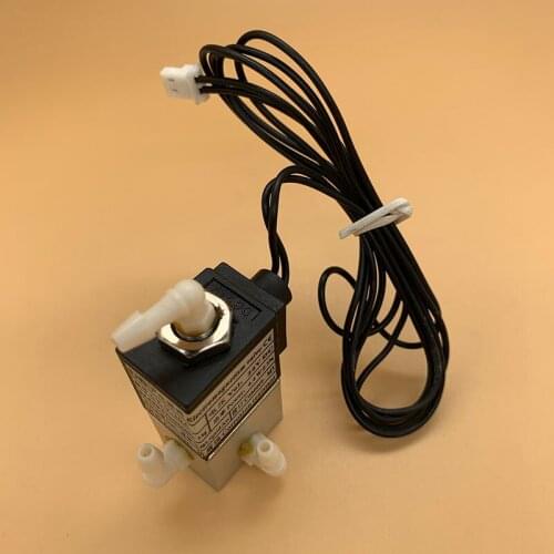1PCS JHF vista Leopard UV flatbed plotter printer 3 ways 24V UV solenoid valve Electro magnetics valve 2 way