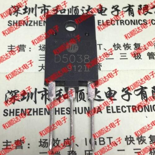 10pcs/lot D5038 2SD5038 New Spot TO-3PF