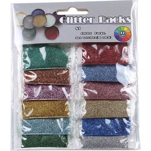 12 Colors Resin Casting Mold Glitters Sequins Pigment Large Kit Makeup Jewelry Fillings Nail Art Jewelry Making