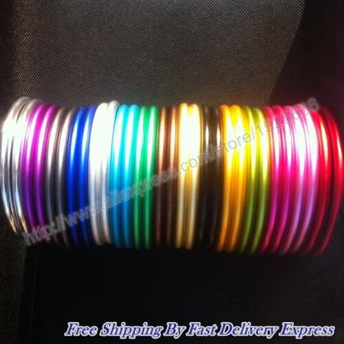 200pcs/100pairs 3" Front Carrier Popular Mixed Colour Baby Aluminium Sling Rings