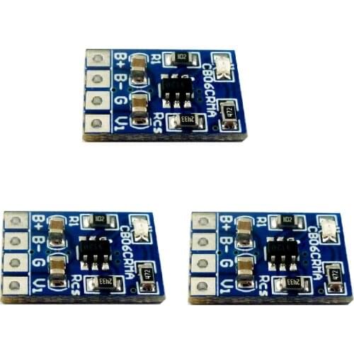 3PCS 10-300MA 3V 3.6V Coin Cell Rechargeable lithium battery Charge management module 3.3V 4.2V Charger NI-MH Ni-CD Li-ion LiFe