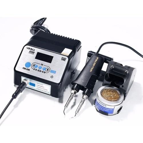 Antistatic Intelligent Lead-free Soldering Station Electric Pliers Constant Temperature Heating SMD Repair Rework Station 938D