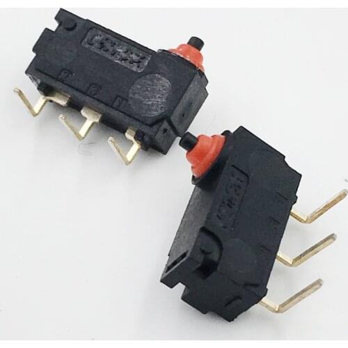 2pcs 12/24/36V Waterproof and dustproof car door lock micro switch power door and window waterproof high current