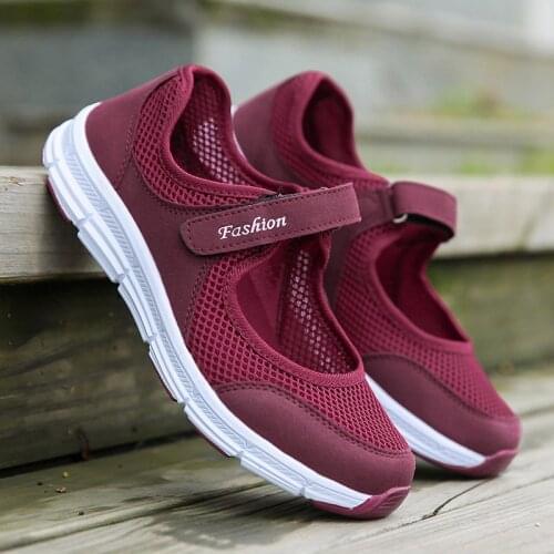 Basket Femme Casual Shoes Fashion Women Sneakers Female Mesh Summer Shoes Breathable Trainers Ladies Tenis Feminino Big Sizes