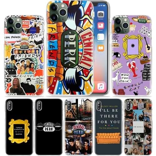 Together Friends TV Show Case For Apple iPhone 11 Pro XS Max XR X 7 8 6 6S Plus 5 SE 2020 Capas Hard Plastic Coque Carcasa 12