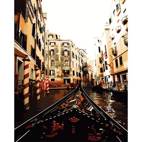 Persona True Painting By Numbers Kits Diy Gift For Kids Adults Diy Gift Desert Abstract Oil Painting Kits For Modern Home Decor