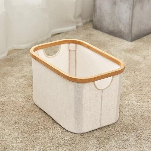 Square Dirty Clothes Storage Basket Folding Nordic Fabric Put Clothes Dirty Clothes Basket Bedroom Home