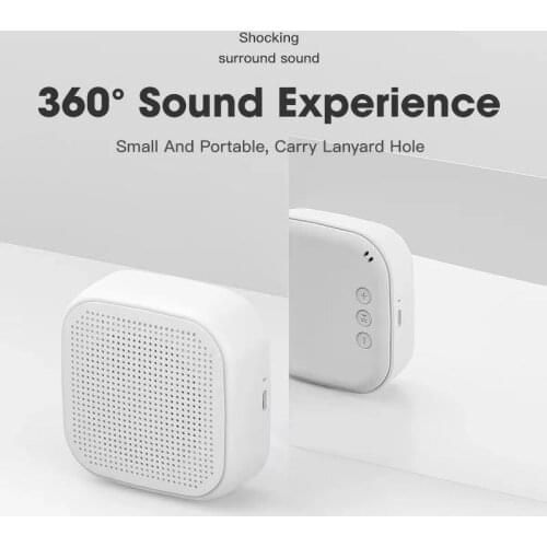 5.0 Wireless Bluetooth Speaker Mini Subwoofer Outdoor Portable Small Speaker To Receive Voice Prompts And Play Time 6-12 Hours