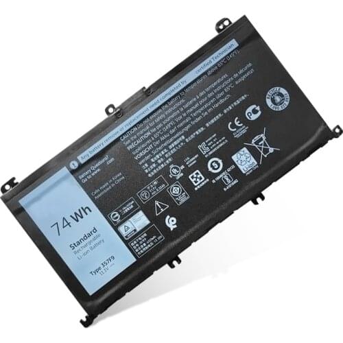 357F9 6333mAh New Laptop Battery For Dell Inspiron 15 7559 7000 7557 7567 7566 5576 5577 P57F P65F 11.1v 74wh+Tracking Number
