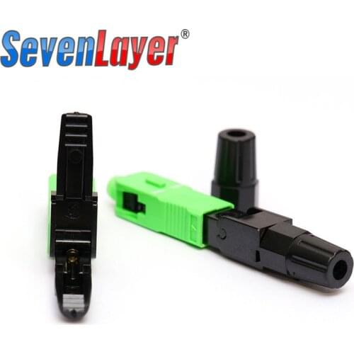 FTTH SC single-mode fiber optic SC APC quick connector Fiber Optic Fast Connecto Telecommunication level