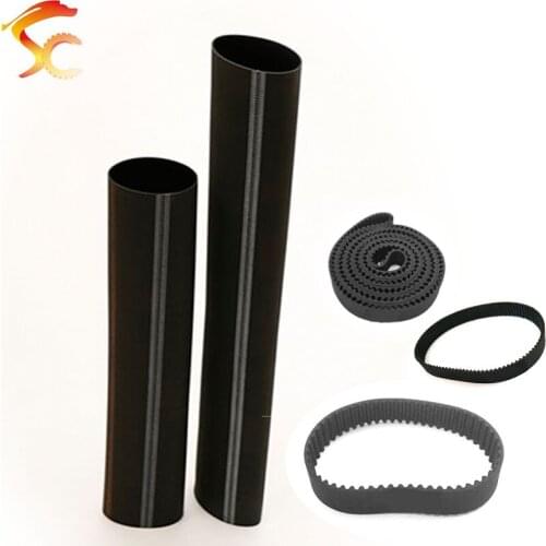 2PCS HTD 8M timing belt Perimeter 800mm width 6mm 10mm HTD 8M-800MM Rubber closed loop belt synchronous belt
