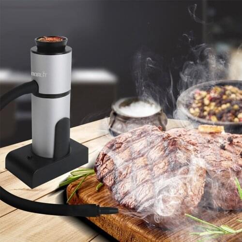 Handheld Cold Smoking Gun Cocktail Drink Smoker Electric Food and Drink Cocktail Smoker for BBQ Kitchen Tools