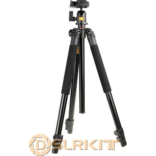 Camera Tripod with Ball Head & Quick Release Shoe/ Plate