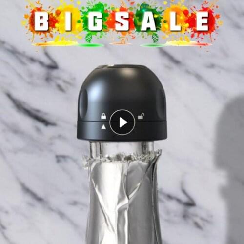 Brand New Wine Bottle Cap Vacuum Red Stop Silicone Sealed Champagne Keep Wind Fresh Kitchen Bar Tools Silicone Stopper Wine Cap