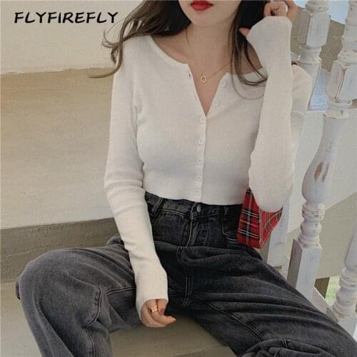 Cardigan turtleneck sweater women streetwear cropped cardigan korean ladies tops white crop top shirt long sleeve sweaters black