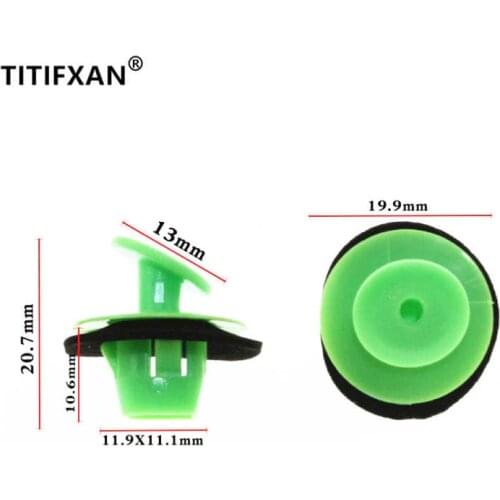 10pcs Car rear lights plastic fasteners clips for Lexus GS350 GS450H RX350 RX450H taillight