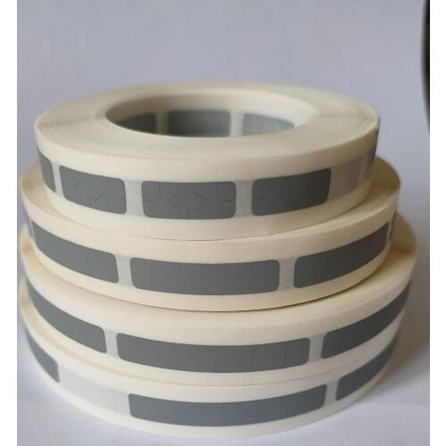 1000pcs per roll 6mm wide silver adhesive SCRATCH OFF sticker for DIY manual hand made crafts most popular sizes