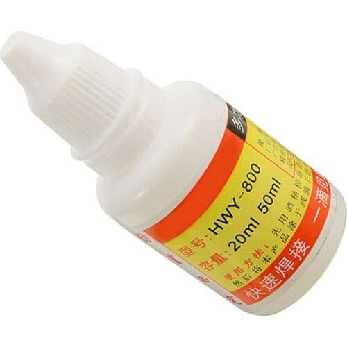 2pcs Welding materials Stainless Steel Liquid Solder HWY-800 Non-toxic