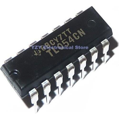 20PCS/LOT TL054CN TL054 054CN 054 DIP-14 Op Amplifier New Original Integrated Circuits